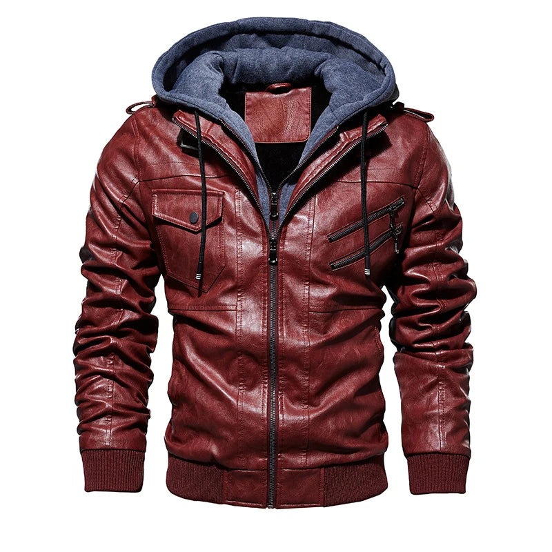 Men's PU Leather Jacket