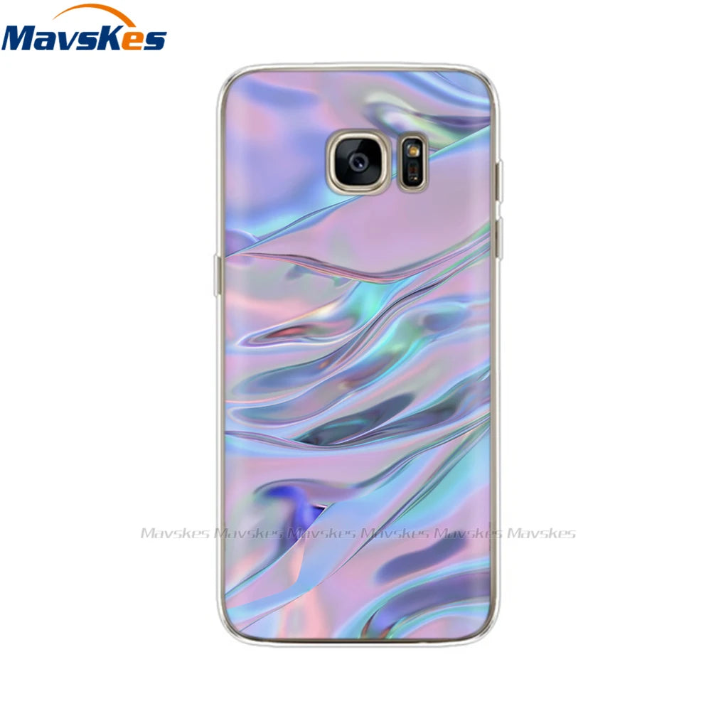 Cartoon Silicone Case For Samsung Galaxy S7