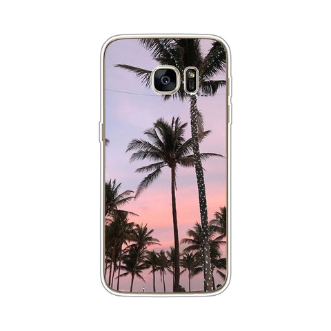 Soft TPU Phone Case For Samsung S7 edge