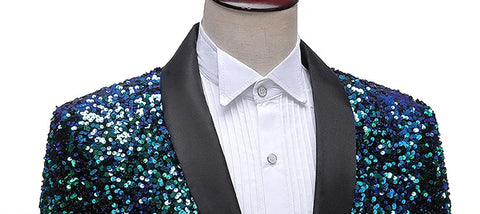 Glitter Blazer Men