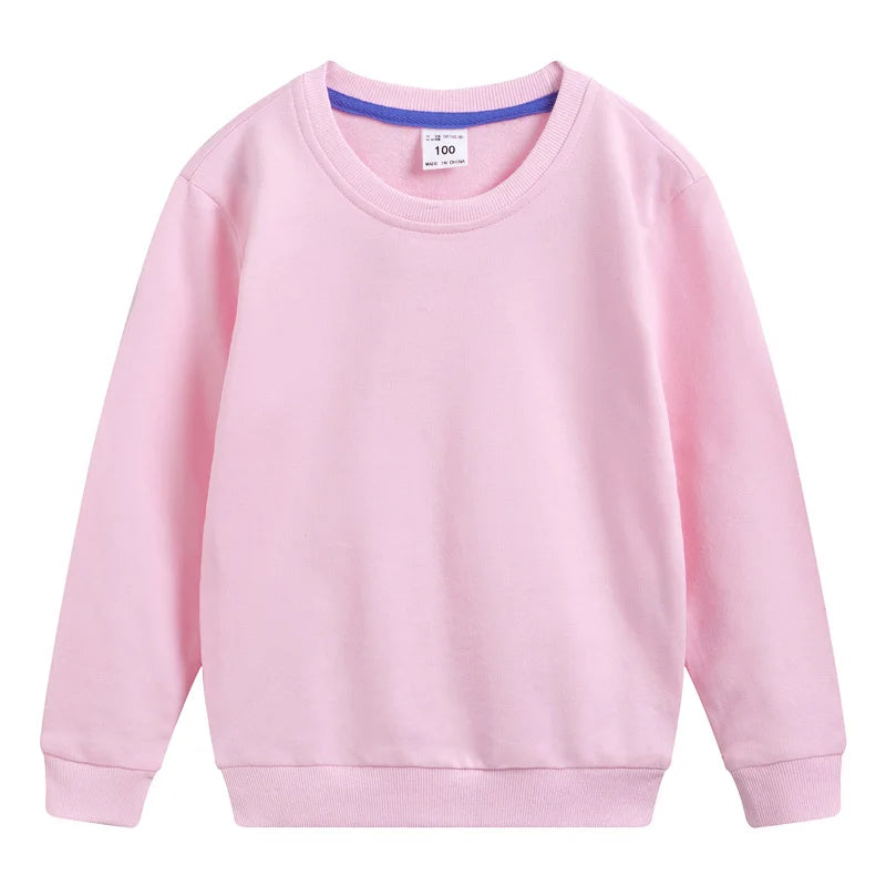 Autumn Cotton Children Loose Casual Sweatshirt