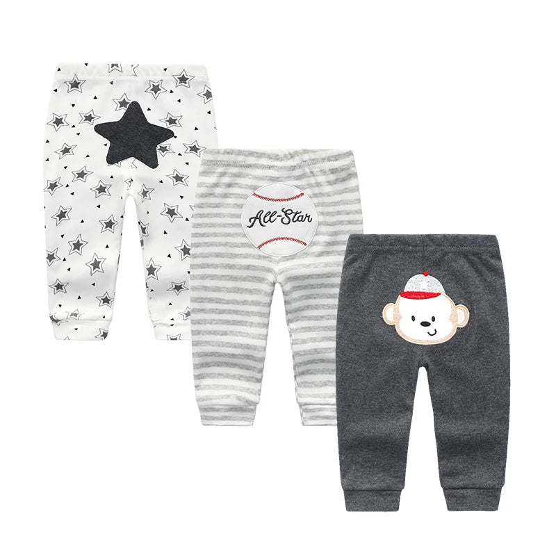 Fall Winter Newborn Infant Baby Boys Girls Thick Pants