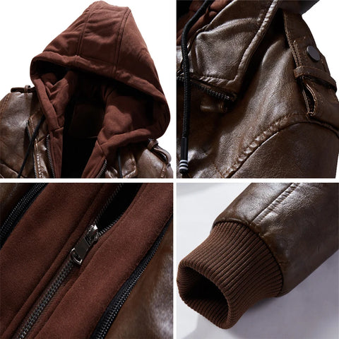 Men's PU Leather Jacket