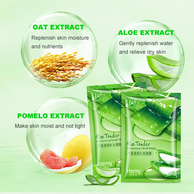 Skin Care Sheet Mask Aloe Olives