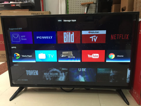 Go 32 40 45 50 inch Display Android smart wifi led television TV