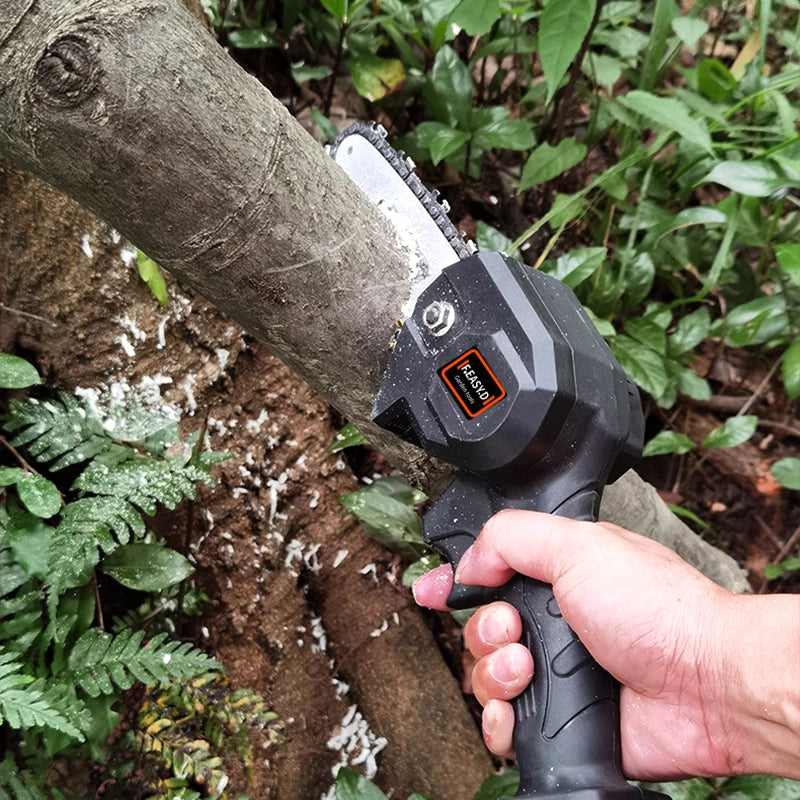 24V Lithium Battery Portable Electric Pruning Saw Rechargeable Small Electric Saws Woodworking Mini Electric Saw Garden Logging