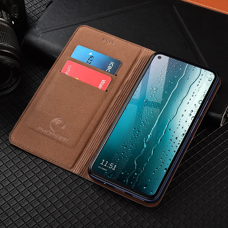 Crocodile Genuine Leather Flip Case For Samsung Galaxy A11 A12 A13 A14 A15 A21 A31 A41 A51 A71 4G 5G Phone Cover Cases