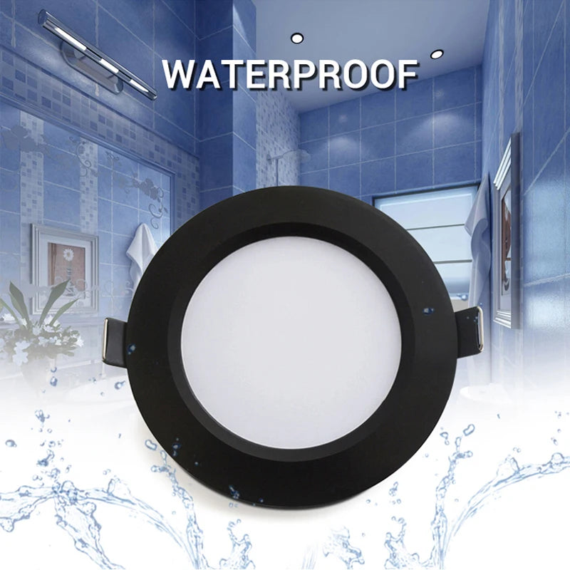 LED Downlight Waterproof Black Shell