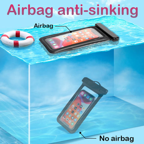 Waterproof Swim Bag Phone Case For iPhone 11 12 13 14 Pro Max