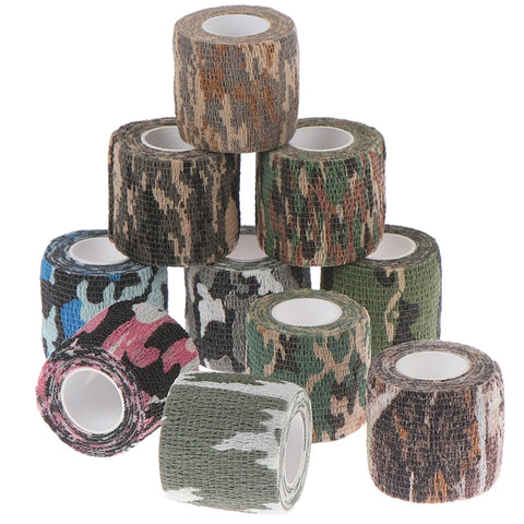 Multi-functional Camo Tape Non-woven Self-adhesive Camouflage Hunting