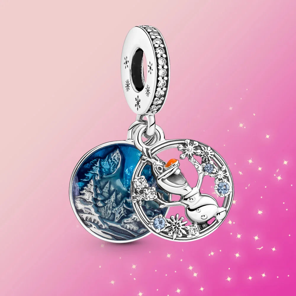 925 Sterling Silver Little Mermaid Ariel silver Charm