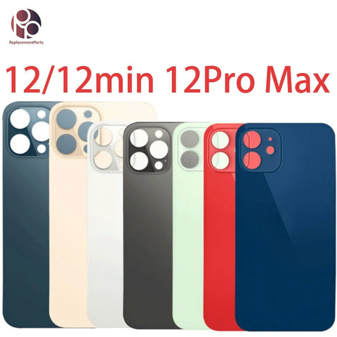 10Pcs Back Battery Glass Cover For iPhone