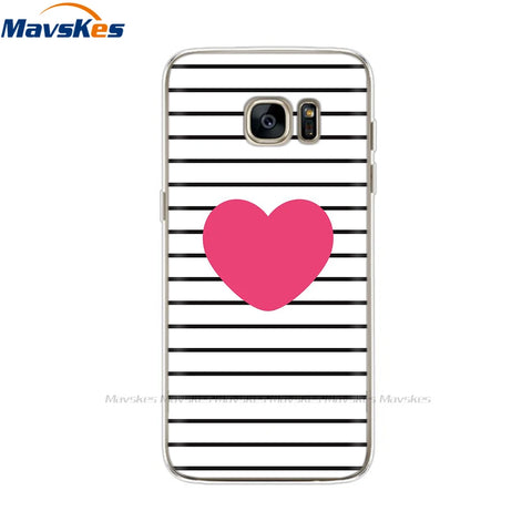 Cartoon Silicone Case For Samsung Galaxy S7