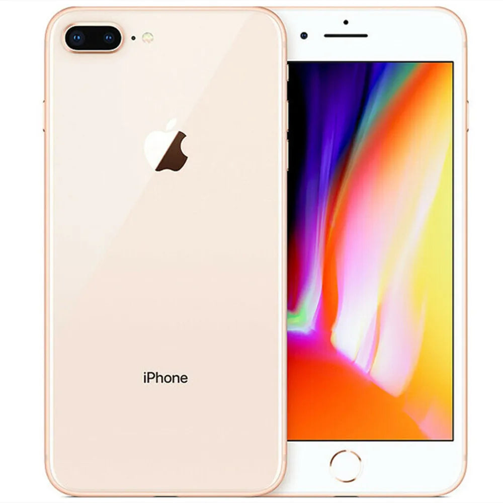 iPhone 8/iPhone8 Plus 8P 4.7'/5.5' Original Retina IPS LCD RAM 3GB ROM 64/256GB Hexa Core 12MP Fingerprint iOS 4G LTE Phone