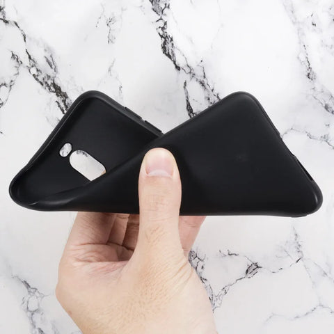 Black Soft Silicone Funda Meizu X8 Case 6.2 Inch Soft TPU Good Quality Coque For Meizu X8 Cover