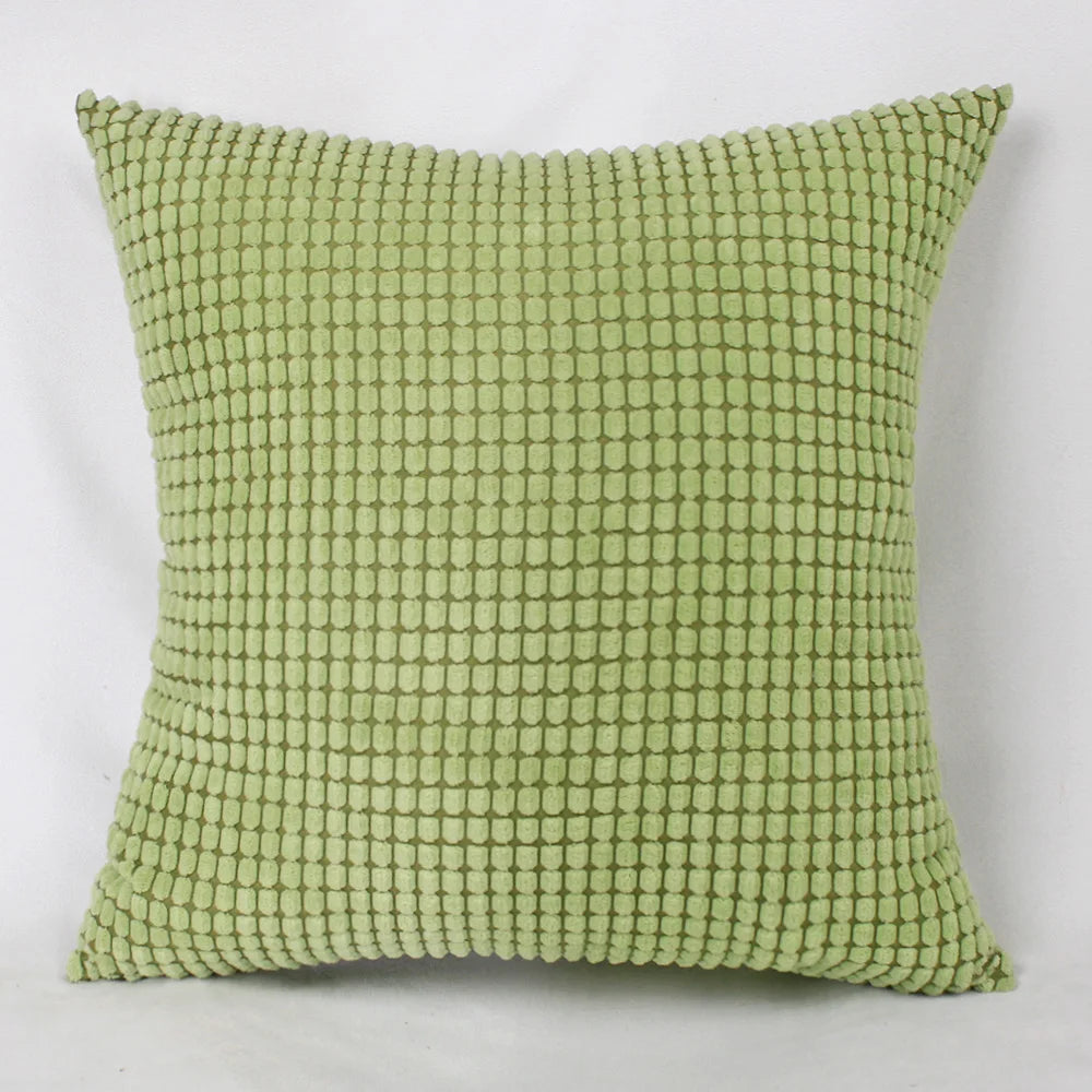 Soft Corduroy Cushion Cover Corn Striped Sofa Pillow Cover Nordic Home Decorative Throw Pillow Case Bed Couch Living Room Decor