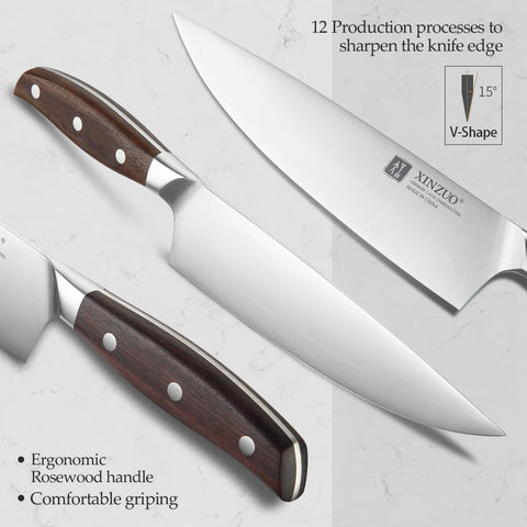 Professional Full 7 PCS Knife Set