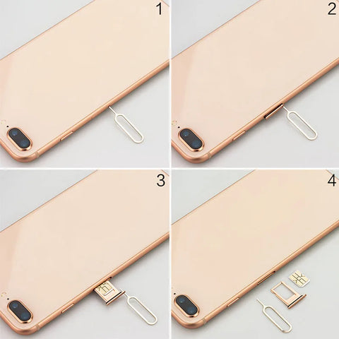 Sim Card Tray Pin Ejecting Removal Needle