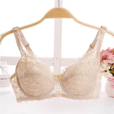 Big Thin cup Lace Summer Bra for Women