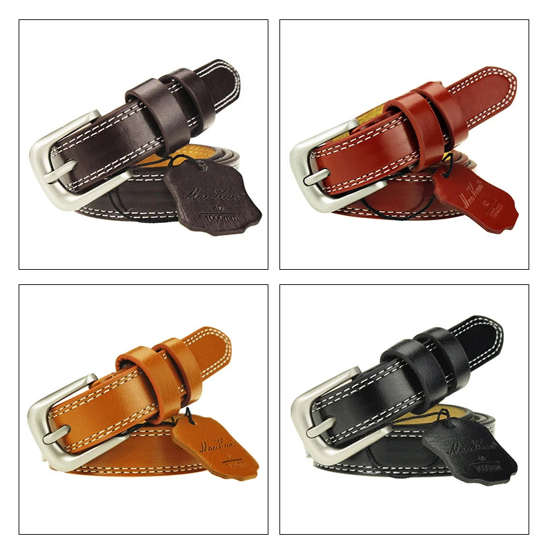 Top Quality Genuine Leather Belts for Women