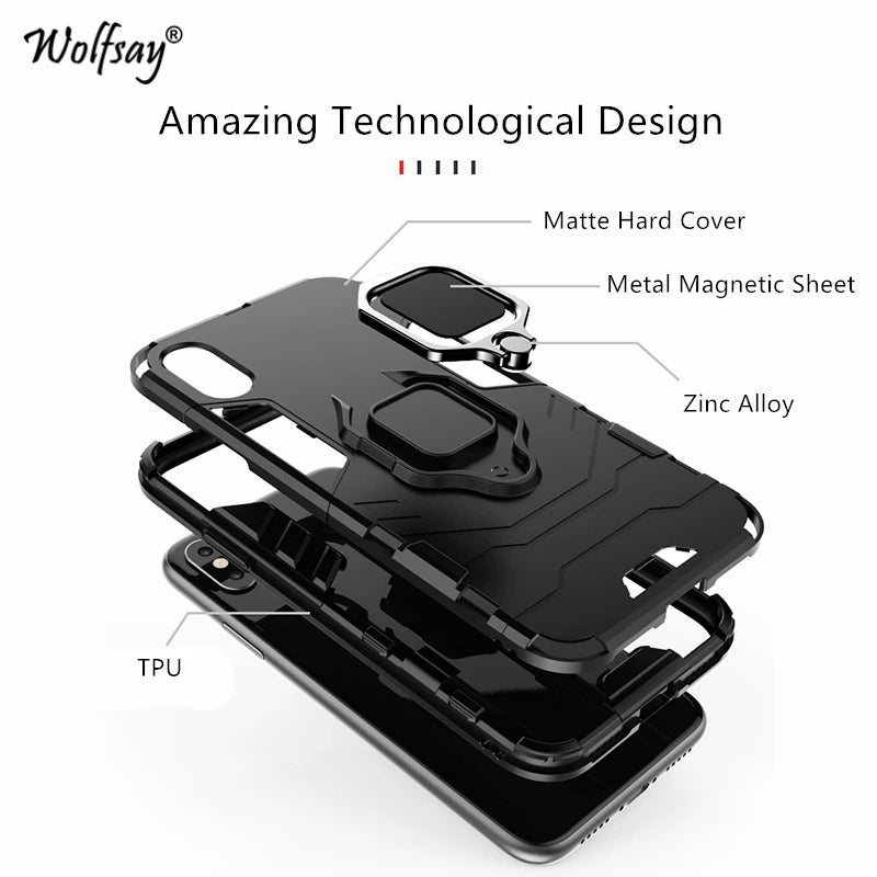 For Huawei Honor View 20 Case Shockproof Armor Silicone Cover Hard PC Phone Case For Honor View 20 Back Cover For Honor View 20