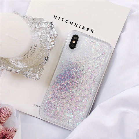 Liquid Quicksand Case Silicone Water Cover for Huawei P30 P40 Lite e P50 P60 Mate 30 40 50 60 Pro P Smart Z Y7P Y8P Y9S Y9A