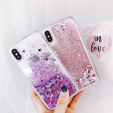 Liquid Quicksand Case Silicone Water Cover for Huawei P30 P40 Lite e P50 P60 Mate 30 40 50 60 Pro P Smart Z Y7P Y8P Y9S Y9A