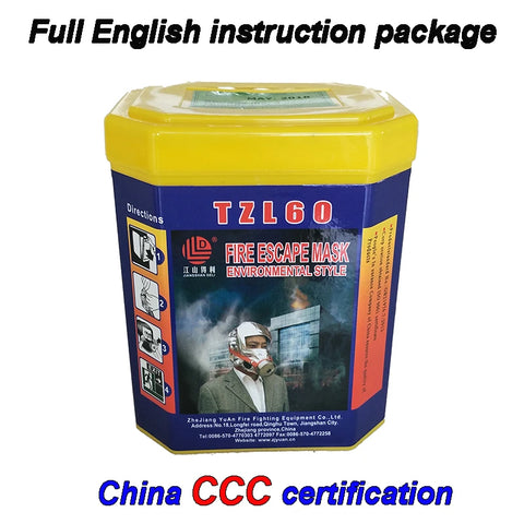 Fire escape mask CCC certification Maximum protection