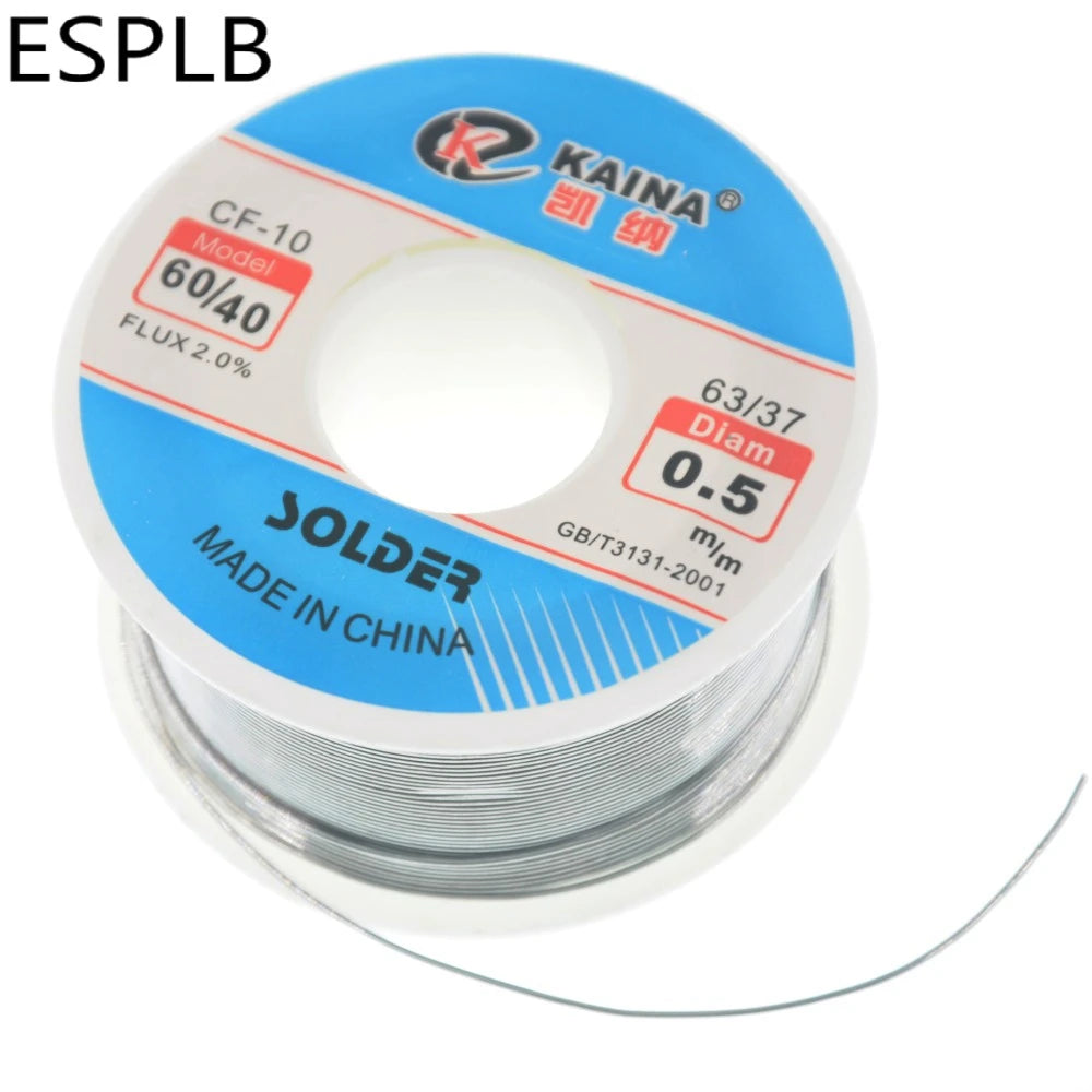 ESPLB CF-10 Solder Wire Tin 0.5/0.6/0.8/1.0/1.2/1.5/2.0mm Roll Clean Rosin Welding Core Soldering Wire Flux Reel Tube