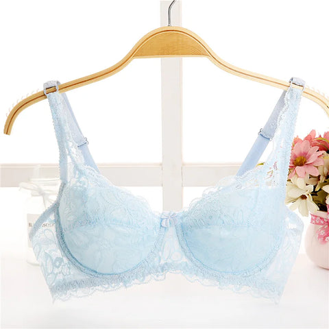 Big Thin cup Lace Summer Bra for Women