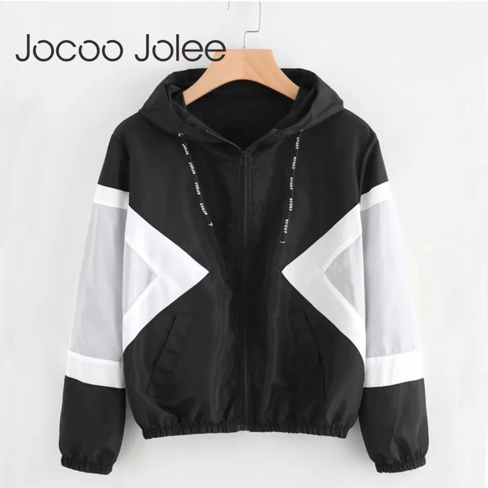 Zipper Bomber Jacket Autumn Casual Coat Outerwear Raincoat