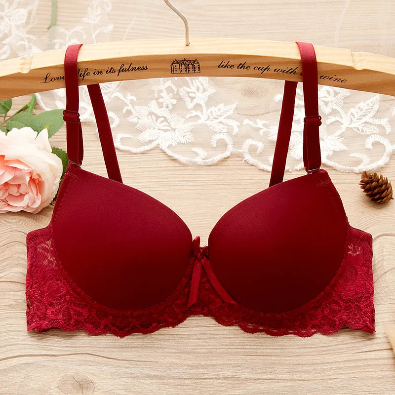 Sleepwear Nightwear Sexy Lingerie bra duoble cup