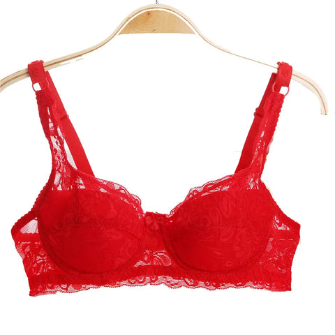 Big Thin cup Lace Summer Bra for Women