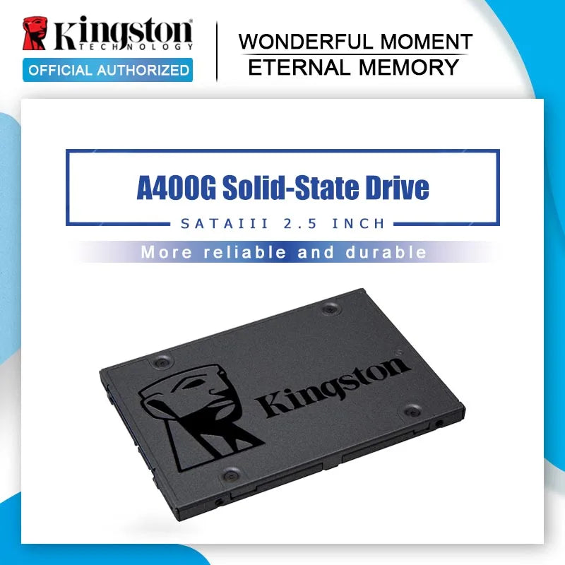 Kingston Digital A400 SSD 480GB SATA 3 2.5 inch Internal Solid State Drive HDD Hard Disk HD SSD 480GD 240 gb Notebook PC