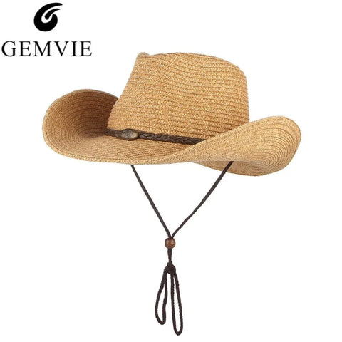 GEMVIE Western Cowboy Sun Hat