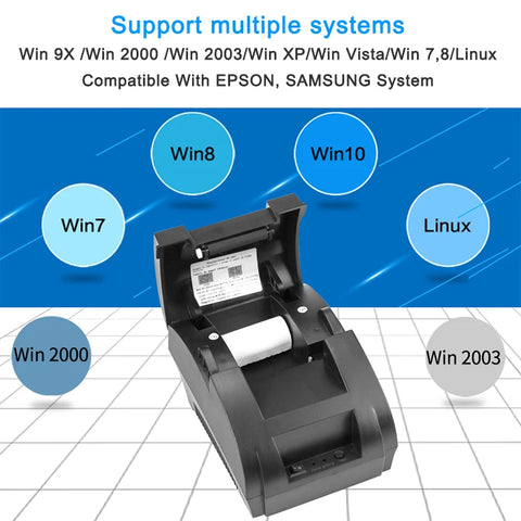 USB Thermal Receipt Printer usb POS System Supermarket