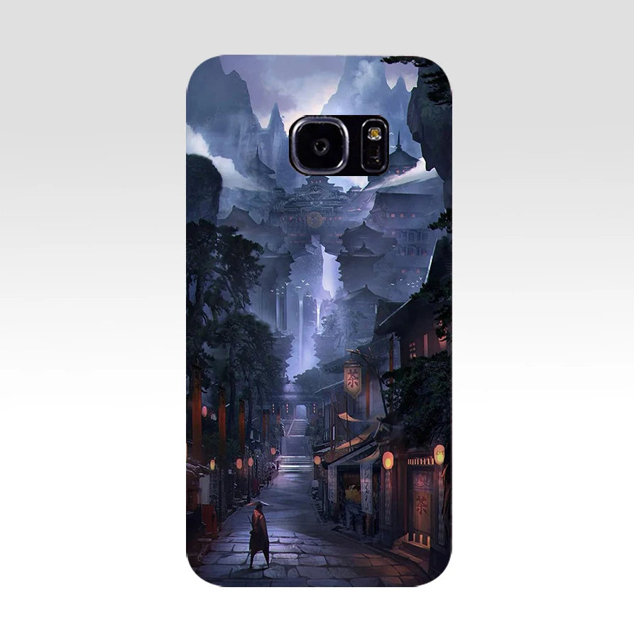 Silicon phone Case For Samsung Galaxy S6 S7