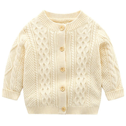 2022 Kids Jacket Handsome Baby Boys Knitting Sweaters Children Clothing Girls Cardigan Baby Spring Autumn Outfit Coat Costumes