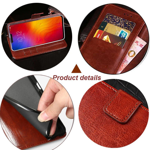 For Alcatel 1S (2020) 5028Y, 5028D 5028D_EEA 5028Y_EEA Wallet Case High Quality Flip Leather Phone Shell  Protective Cover Funda