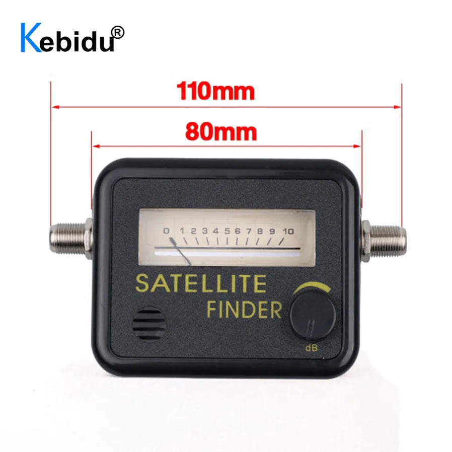 Kebidu Digital Satellite Signal Finder Alignment Signal Satfinder sensitive Meter Compass FTA TV Receiver Finder Wholesale