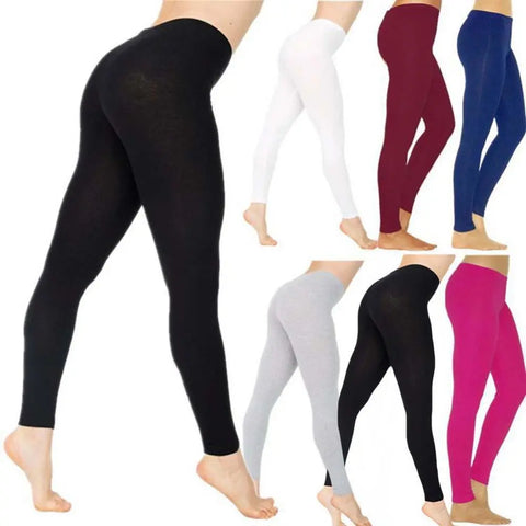 High Waist Slim Leggings Pants