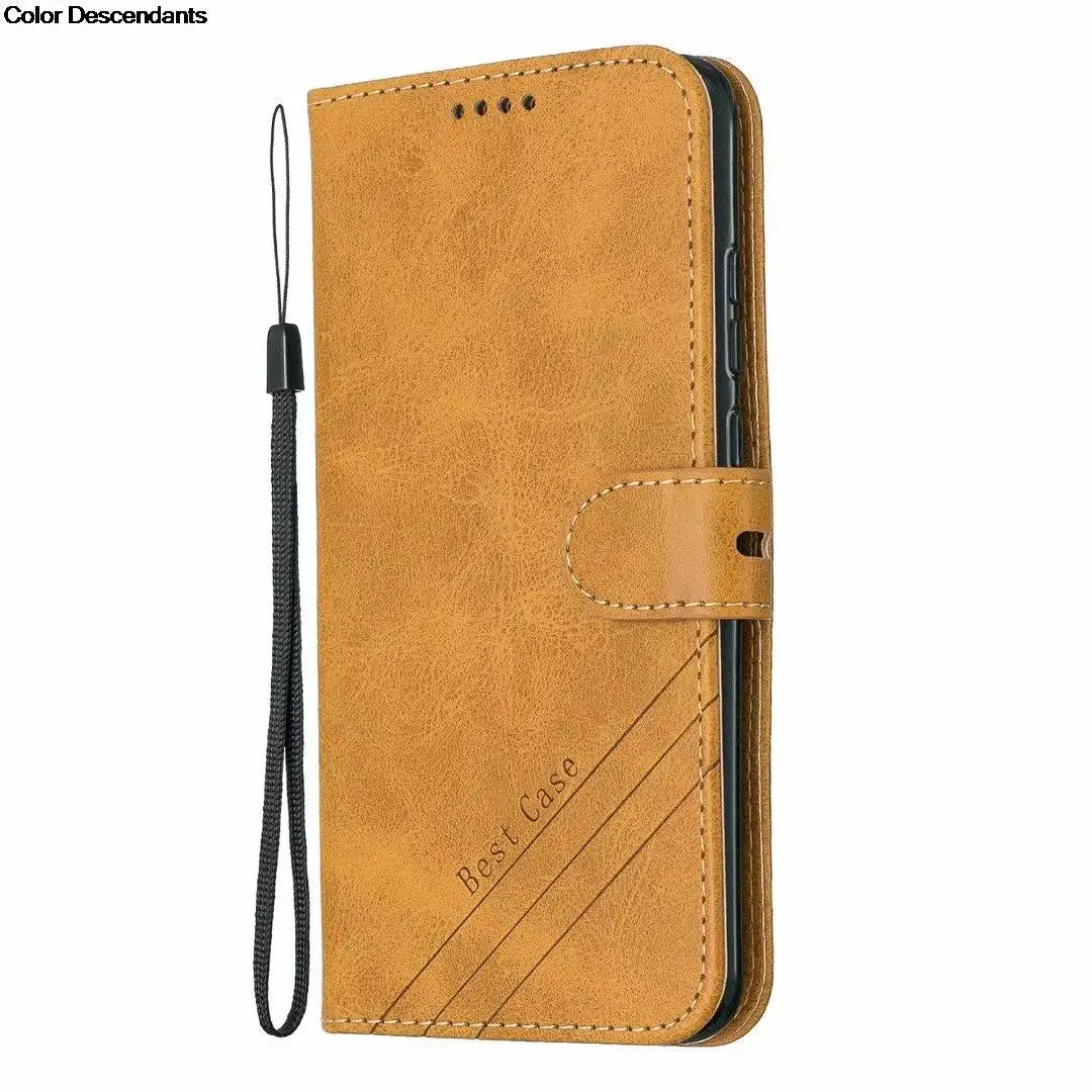 Leather Flip Case For Samsung