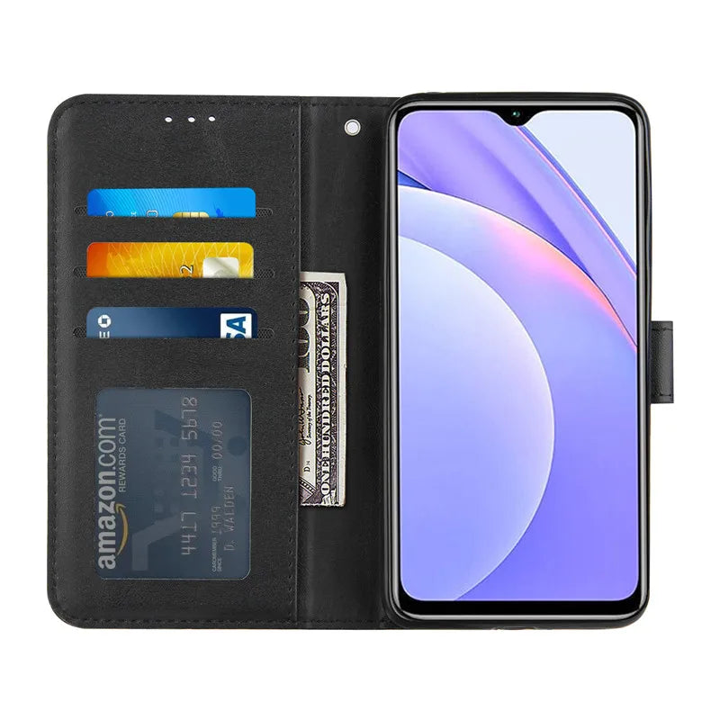 Xiaomi Redmi 9T Case Flip Wallet Case