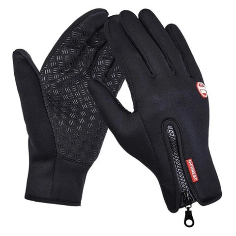 Winter Men's Gloves Warm Touchscreen Sport Fishing Splash-proof