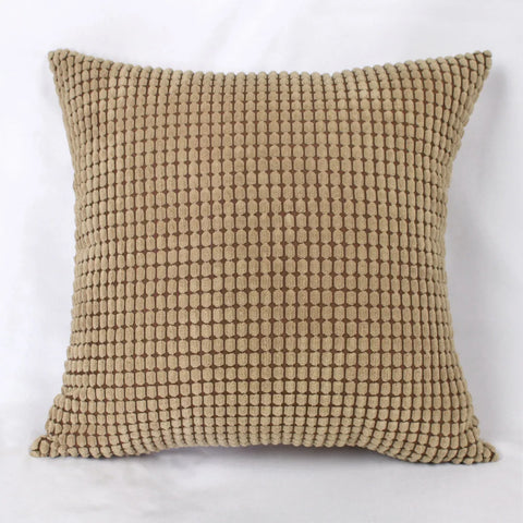 Soft Corduroy Cushion Cover Corn Striped Sofa Pillow Cover Nordic Home Decorative Throw Pillow Case Bed Couch Living Room Decor