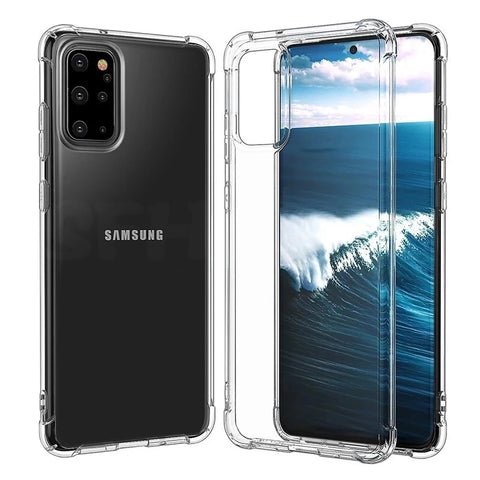 Shockproof Clear Soft Silicone Case For Samsung Galaxy S20 S21 S22 Ultra FE S8 S9 S10 Plus Note 9 10 20 A50 A51 A70 A71 A53 Case