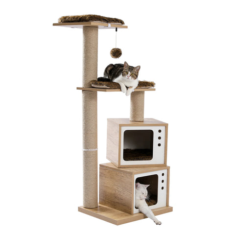 Cat Furniture with Removable and Washable Mats for Kitten Large Cats