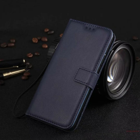 Leather Flip Wallet Case For Samsung Galaxy S7 Edge