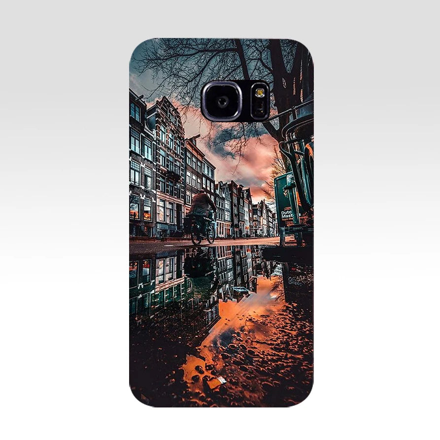 Silicon phone Case For Samsung Galaxy S6 S7