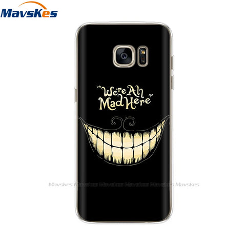 Cartoon Silicone Case For Samsung Galaxy S7